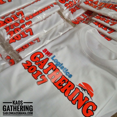 gathering t shirt screen printing jakarta